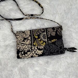 Vera Bradley quilted multicolor wallet crossbody